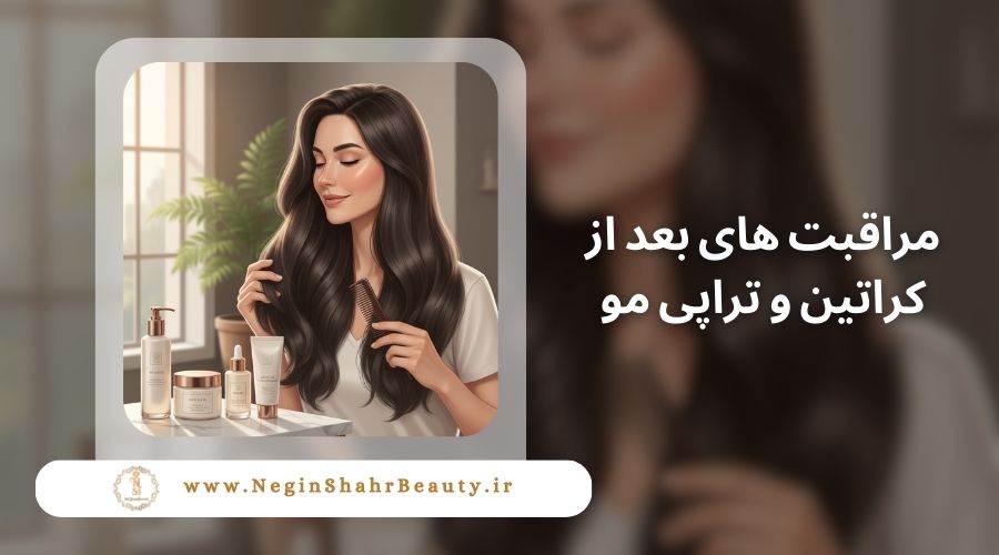 مراقبت های بعد از انجام کراتین 21 مراقبت های بعد از کراتین مو